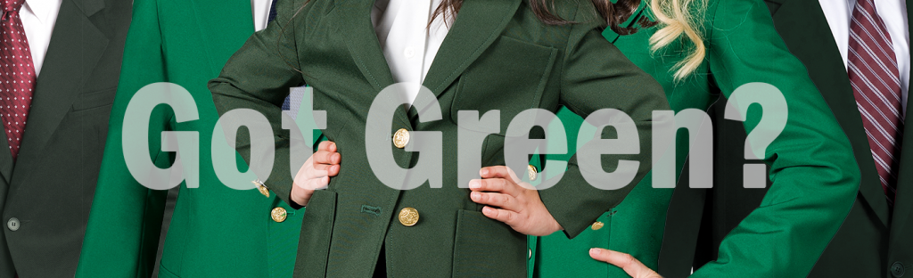 Got Green Blazers for Uniforms?
