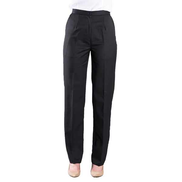 Women's Pants High Rise Tailored Front EasyWear | Executive Apparel