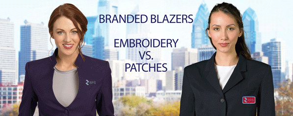 Branded Uniform Blazers: Embroidery vs. Patches
