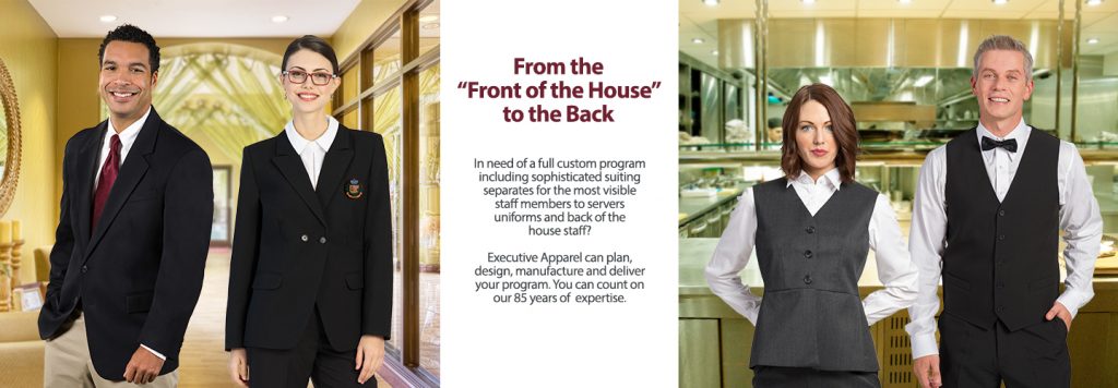 Hospitality Uniforms from Executive Apparel